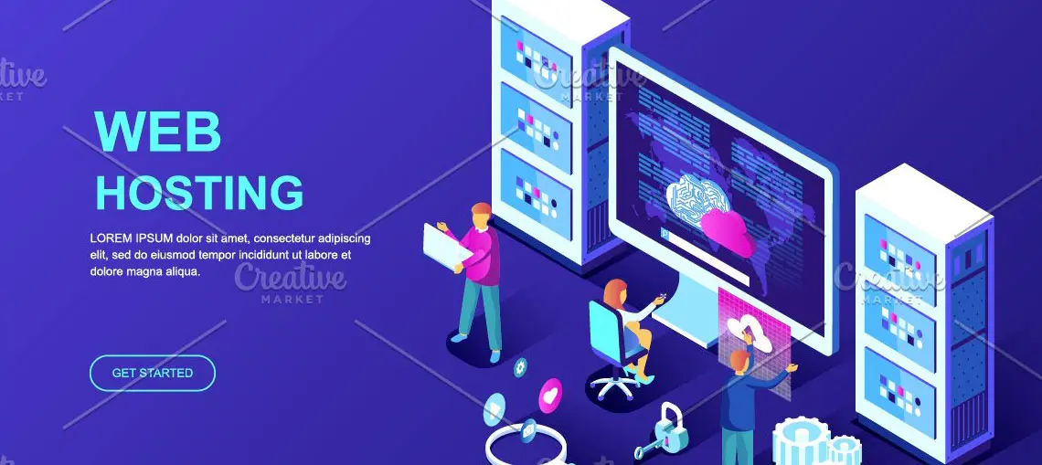 Isometric Landing Page Template