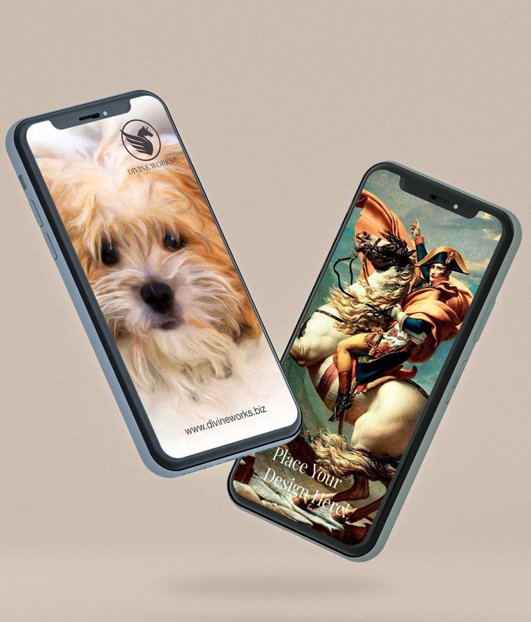 Download Free Isometric iPhone 12 Pro Mockup by Divine Works
