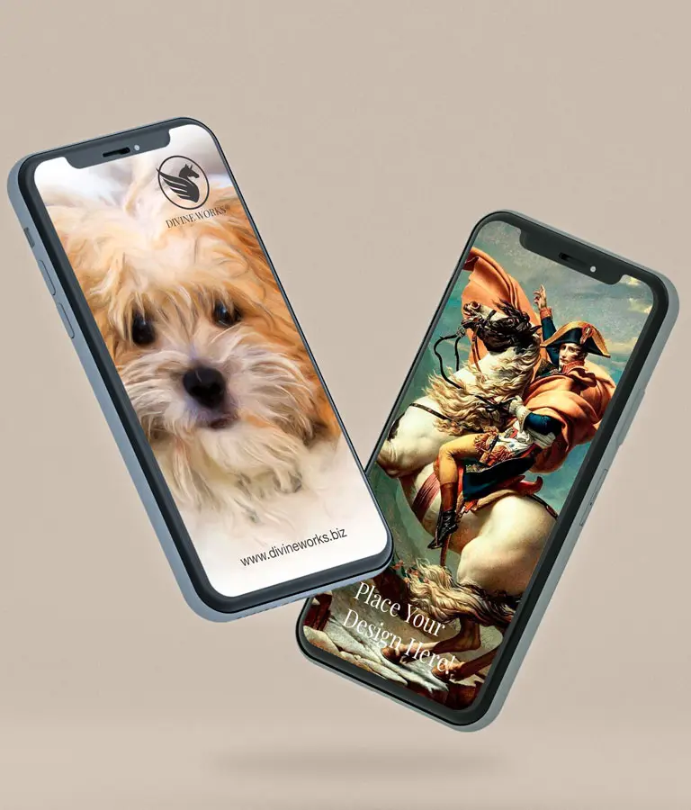 Download Free Isometric iPhone 12 Pro Mockup by Divine Works