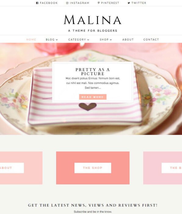 Malina Divi Child Theme