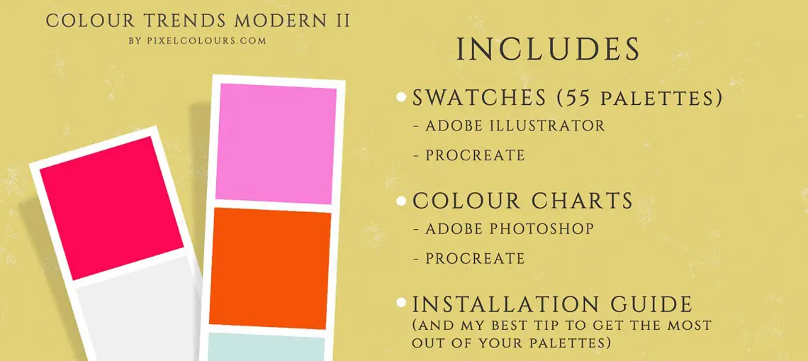 Modern Color Swatches Vol2.
