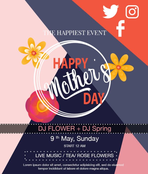 Dwonload Free Mother's Day Social Media Template by Divine Works