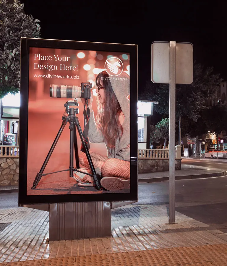 Download Free Billboard Outdoor Mockup by Divine Works