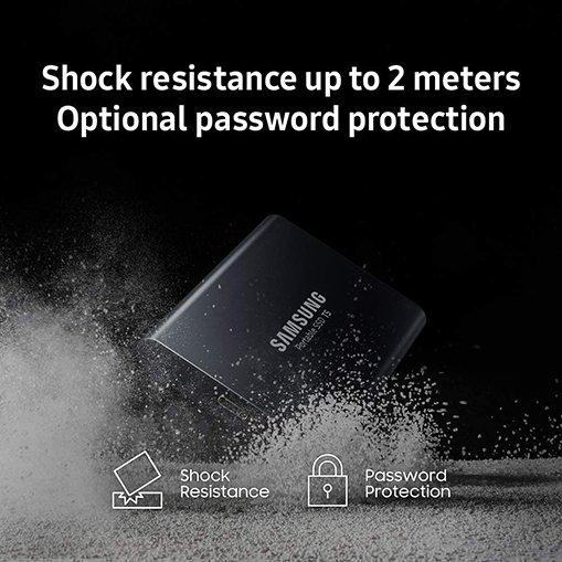 SAMSUNG T5 Portable SSD 1TB