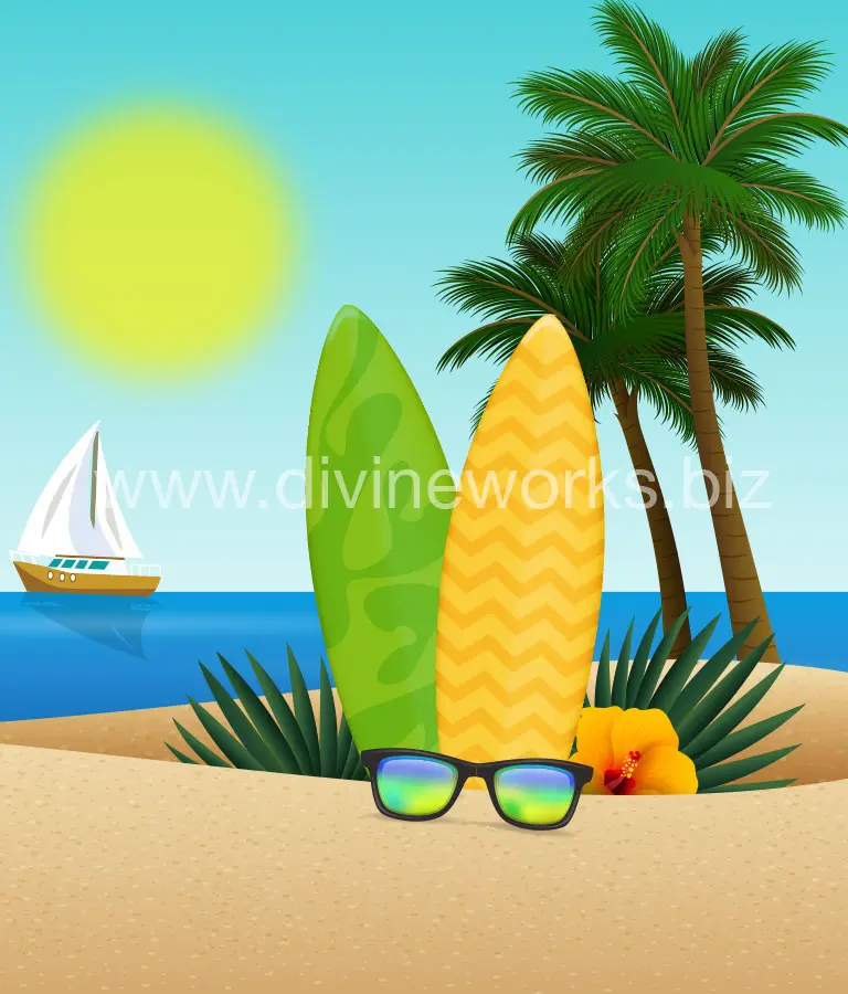Summer Vacation Vector