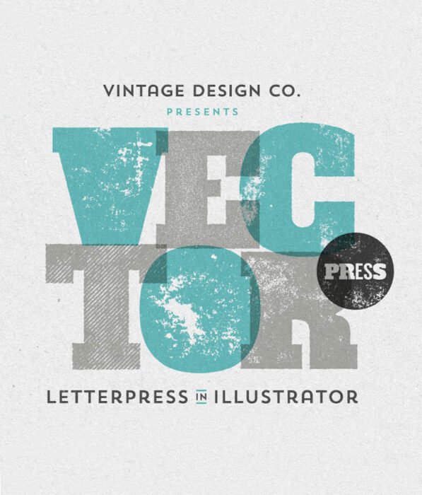 VectorPress Illustrator Letterpress
