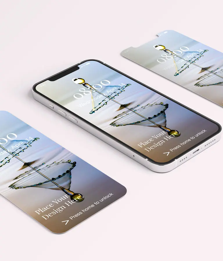 Downloa Free iPhone 12 Pro Screen Mockup by Divine Works