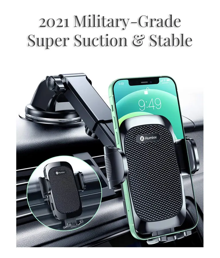 2021 Military-Grade Super Suction & Stable