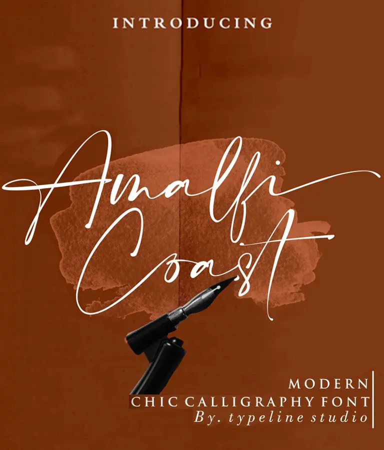 Amalfi Coast // Chic Calligraphy.