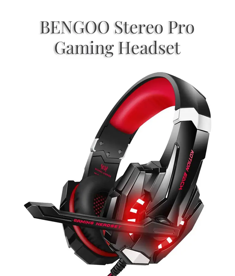 BENGOO Stereo Pro Gaming Headset