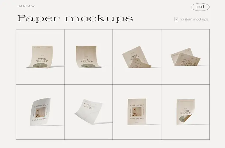 Branding&Cosmetics mockup pack