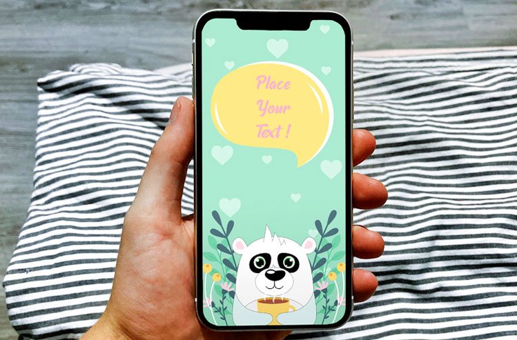Download Free Cute iPhone X Background by Divine Works
