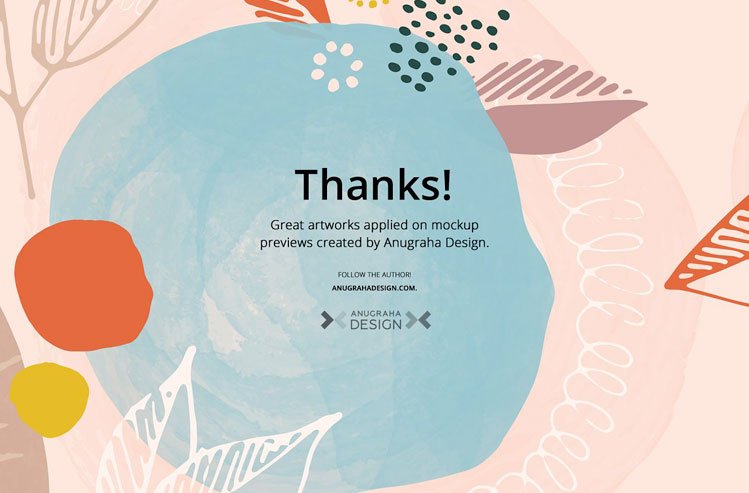 Front Tuck Mailer Box Mockup Set 02