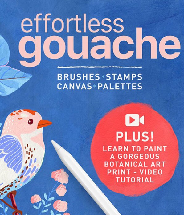 Gouache Brushes for Procreate