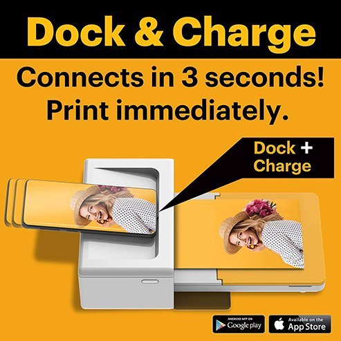 Kodak Dock Plus Instant Photo Printer