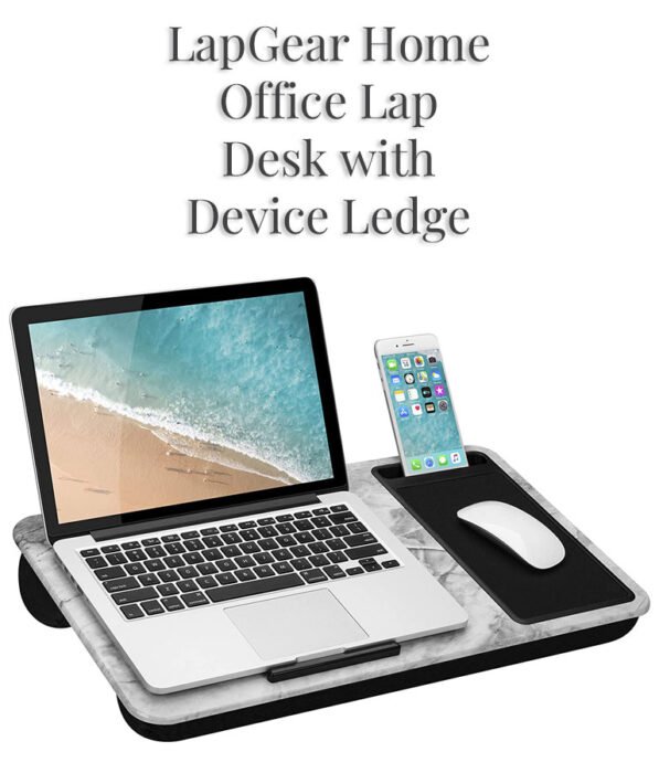 LapGear Home Office Lap Desk with Device Ledge