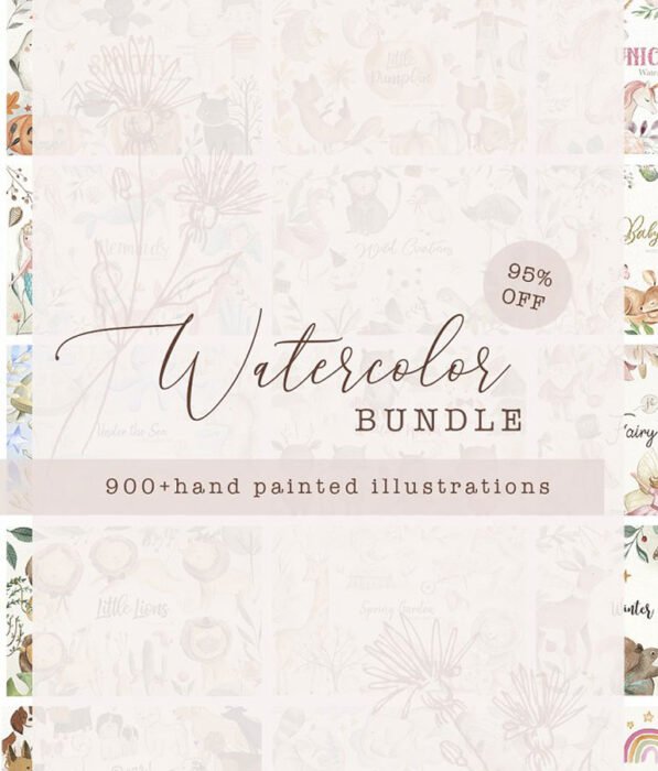 SALE! Watercolor Bundle