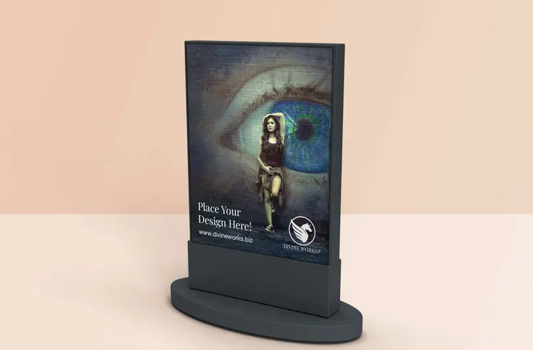 Download Free Screen Presentation Mockup by Divine Works