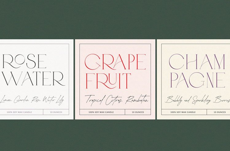 ABRAMO// Modern Font Duo