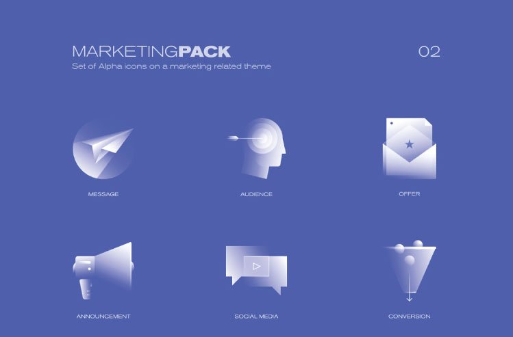 Alpha Icons Collection