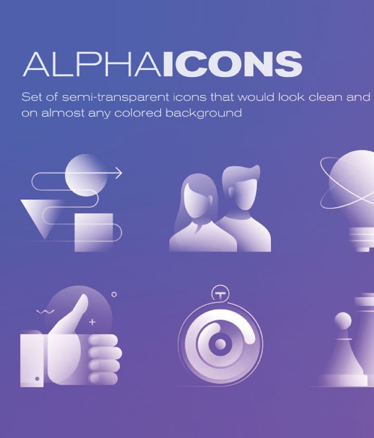 Alpha Icons Collection