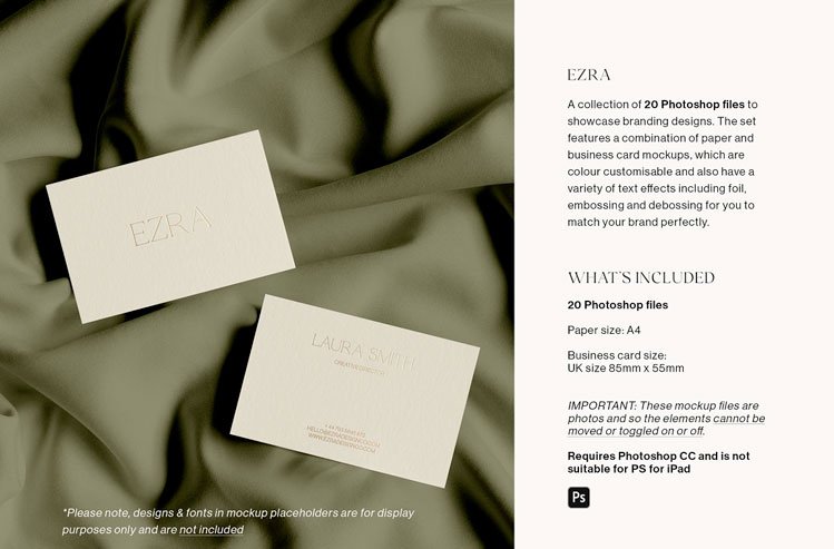 Branding & Business Card Mockups