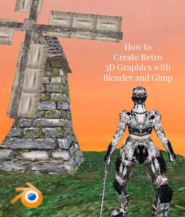 How to Create Retro 3D Graphics with Blender and Gimp