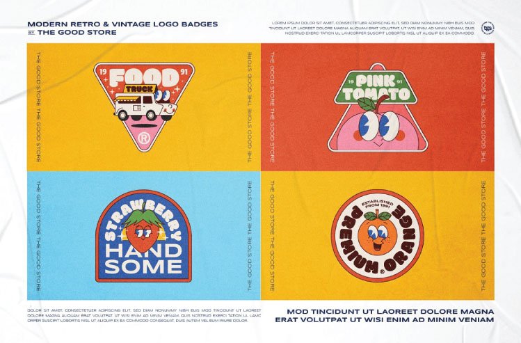 Illustration Logo Badges Bundle #2