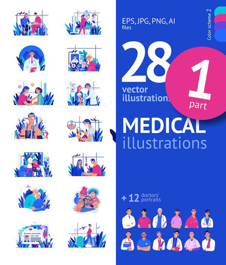Part 1 Medical illustration, Color 2