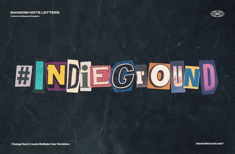 Ransom Note Letters