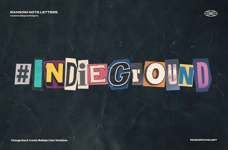 Ransom Note Letters