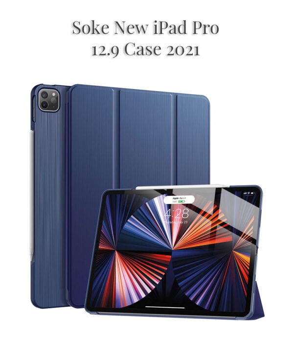 Soke New iPad Pro 12.9 Case 2021