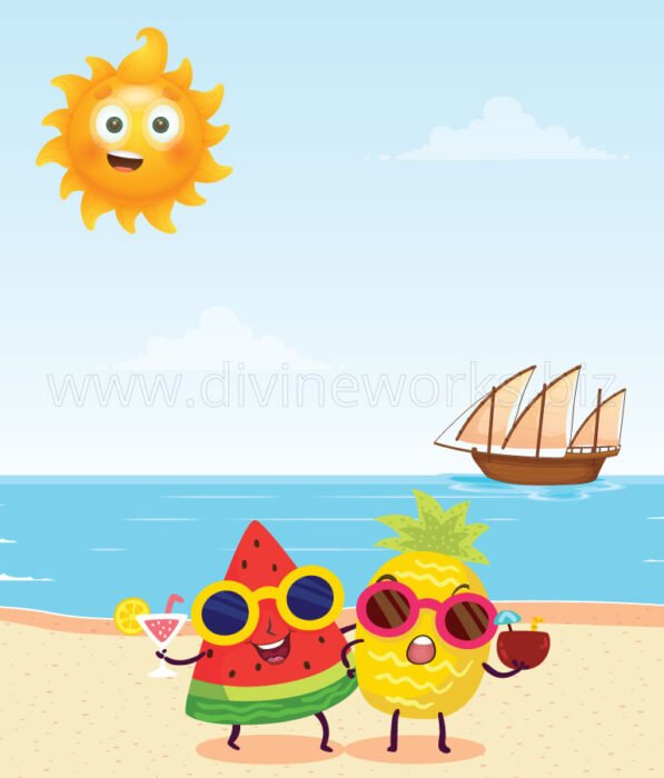 Download Free Summer Illustration by Divine Works
