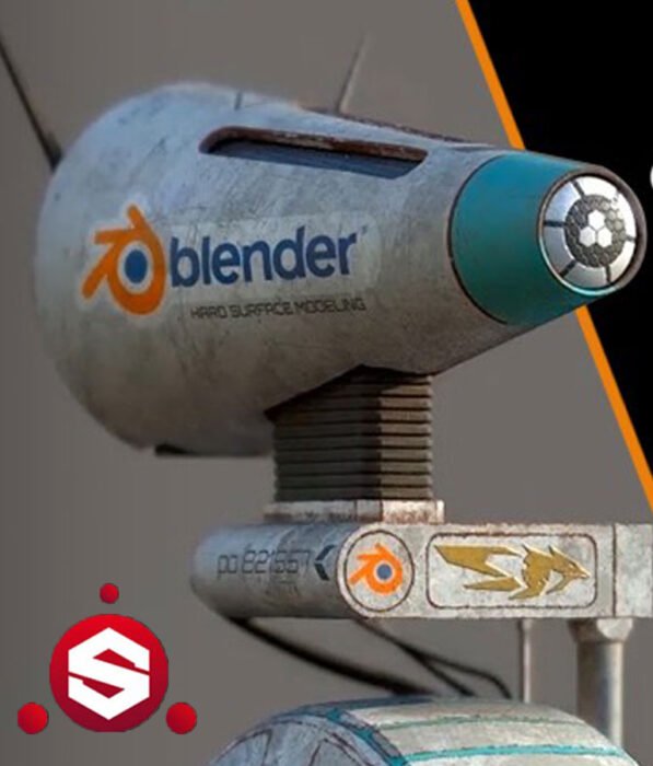 CREATE STAR WAR ROBOT WITH BLENDER AND SUBSTANCE PAINTER