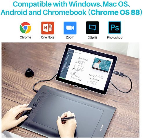 Huion H610 Pro V2 Graphic Drawing Tablet