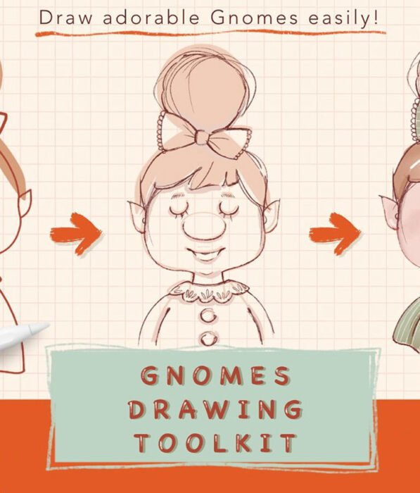 Procreate Gnomes Drawing Toolkit