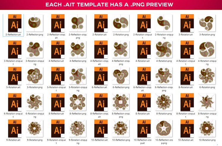 Symmetric Ornament WORKSHOP [Ai]
