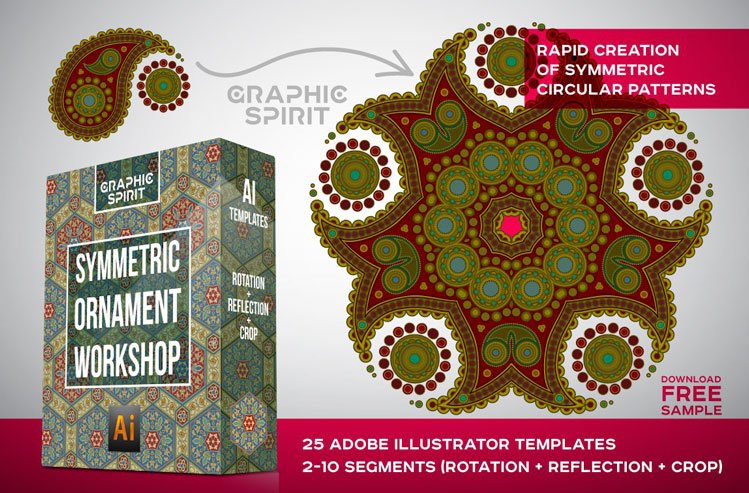 Symmetric Ornament WORKSHOP [Ai]