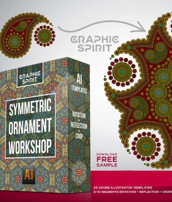 Symmetric Ornament WORKSHOP [Ai]