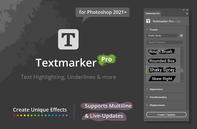 Text Marker Pro for PS 2021+