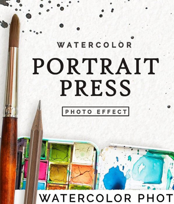 Watercolor Portrait Effect PRO