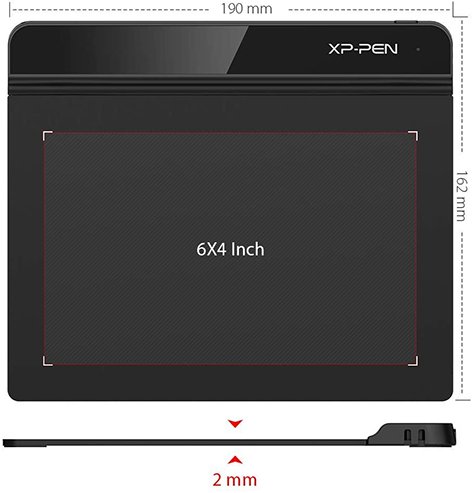 XP-PEN StarG640 6x4 Inch Ultrathin Tablet Drawing