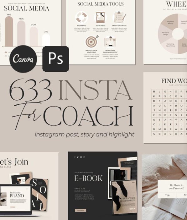 600 + Instagram Templates