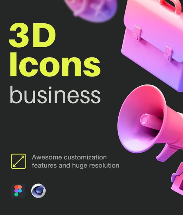 Multiangle 3D Icons