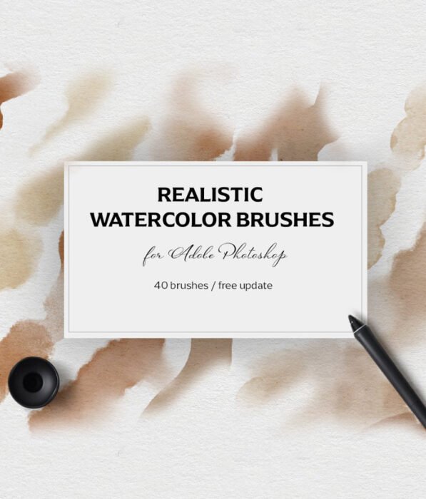 Photoshop Realistic Watercolor Brushes