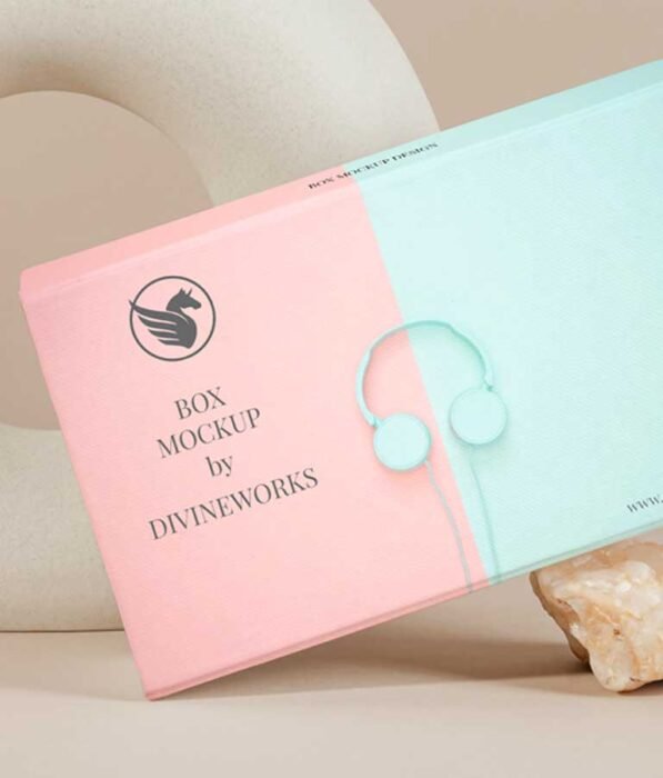 Box Packaging Mockup PSD free Download