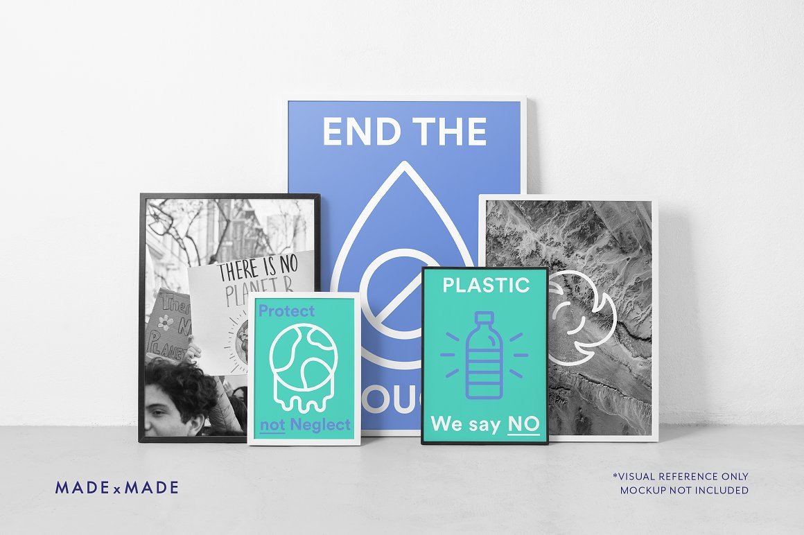 Climate Change Line Icons