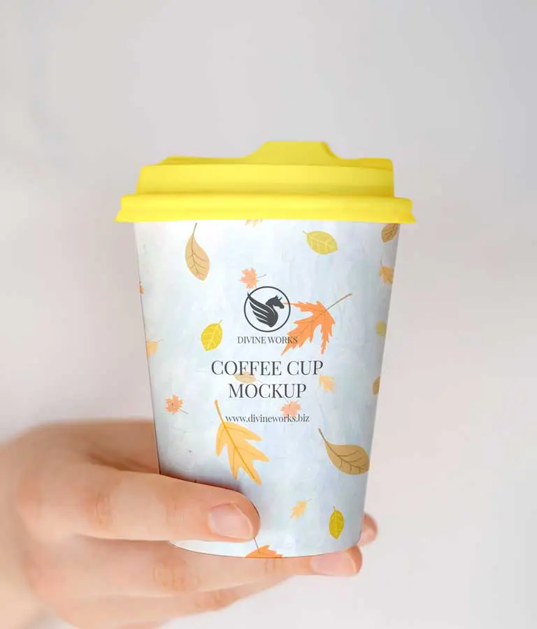 Coffee Cup Mockup PSD free Download