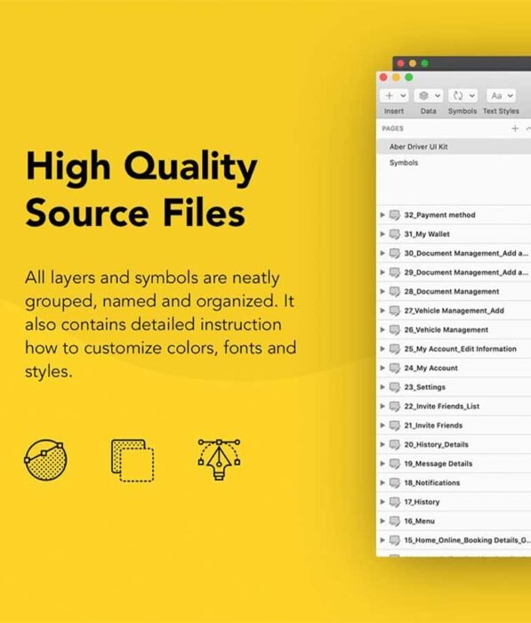 Driver Booking UI Kit for Taxi