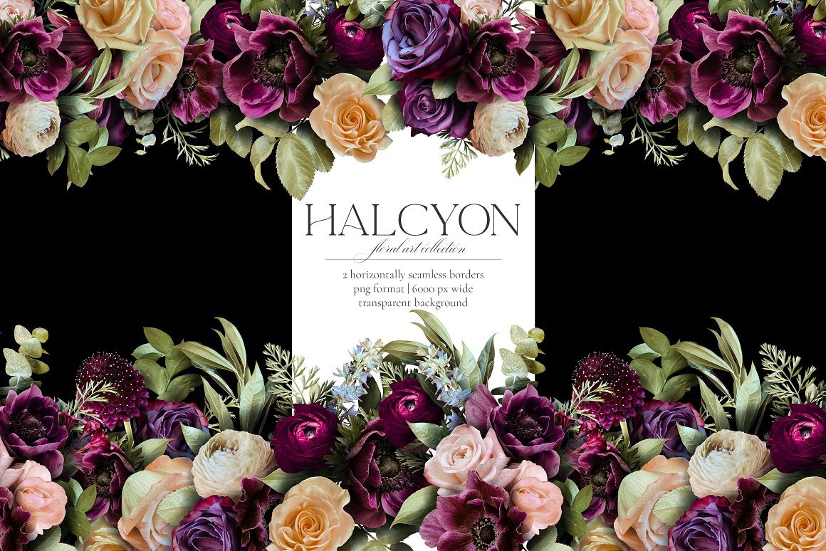 Halcyon Floral Art Collection